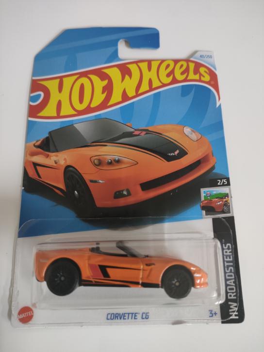 Hot Wheels Corvette C6 Orange image
