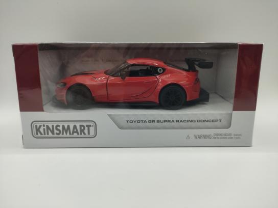KiNSMART 1/36 Toyota GR Supra Racing Concept Red image