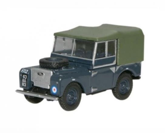 Oxford 1/76 Land Rover I 80" Canvas - RAF image