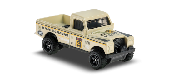 hot wheels land rover pickup