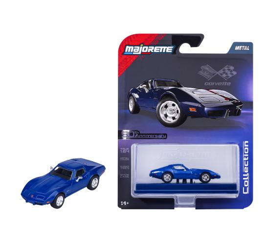Majorette 1/64 Chevrolet Corvette C3 1966 50th Anniversary 'Collection Series' image