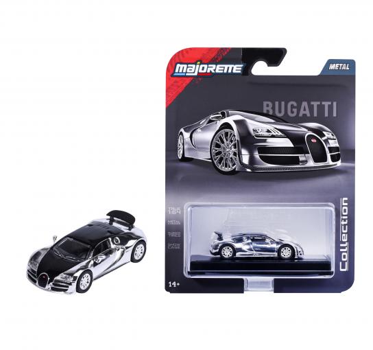 Majorette 1/64 Bugatti Veyron 16.4 Super Sport 2005 Chrome 'Collection Series' image