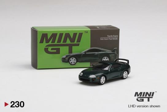 Mini GT 1/64 Toyota Supra Dark Green Pearl Metallic image