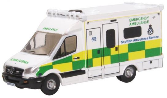 Oxford 1/148 Mercedes Ambulance - Scottish image