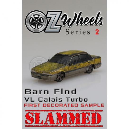 OZ Wheels 1/64 Holden VL Calais Sedan Barn Find image