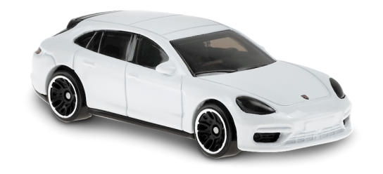 Hot wheels Porsche panamera turbo E-Hybrid Sport Turismo Short Card.