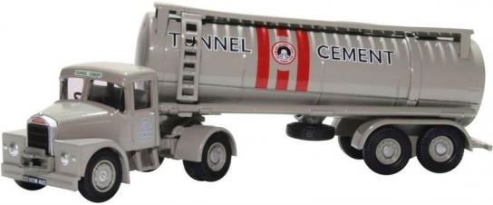 Oxford 1/76 Scammell Highwayman Tanker - Tunnel Cement image