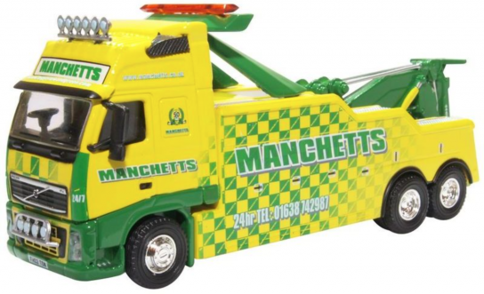 Oxford 1/76 Volvo FH Boniface Recovery Truck - Manchetts image