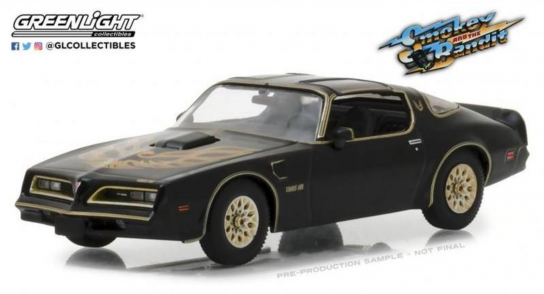 Greenlight 1/43 1977 Pontiac Firebird Trans Am - Smokey and The Bandit image