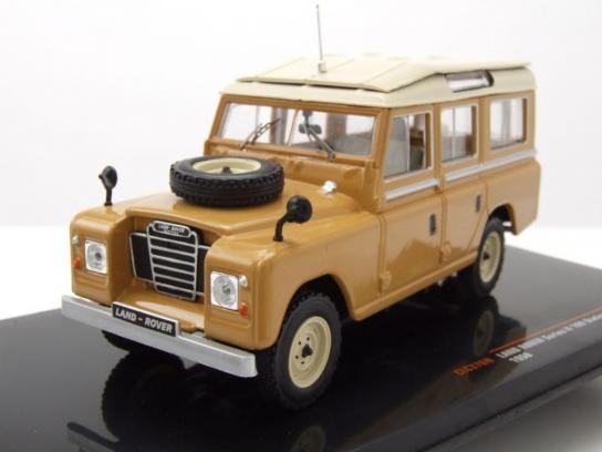 IXO Models 1/43 1968 Land Rover Series II 109 LWB Dark Beige image