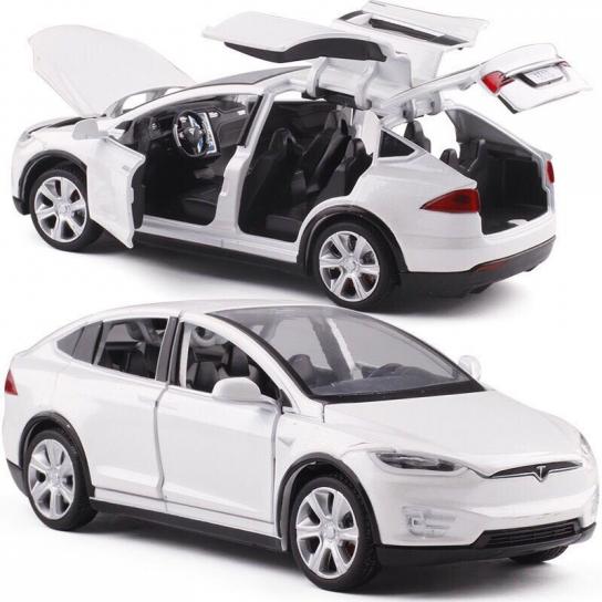 DModels 1/32 Tesla MODEL X White image