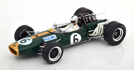 Model Car Group 1/18 Brabham BT20 #6 F1 GP Great Britain 1966 "Denny Hulme"  image
