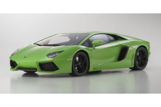 Kyosho 1/12 Lamborghini Aventador - Green (Resin Sealed Body) image