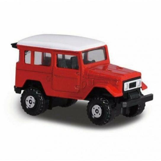 Majorette 1/64 Toyota Land Cruiser Red Street Cars image
