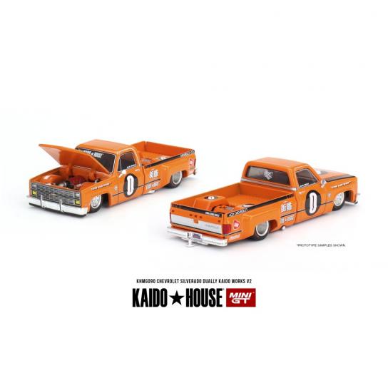 Mini GT 1/64 Chevrolet Silverado Dually Kaido House image