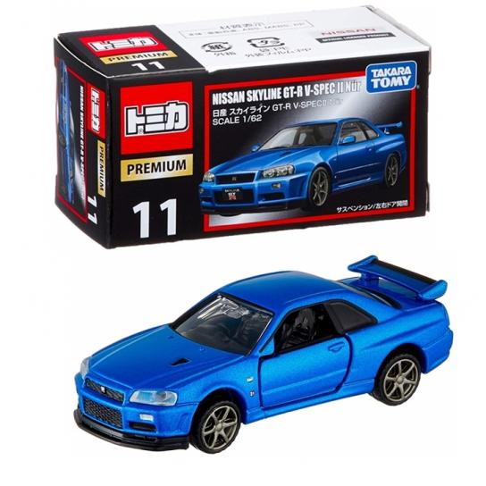Tomica 1/62 Nissan Skyline GT-R V-Spec II Nur Premium #11 image