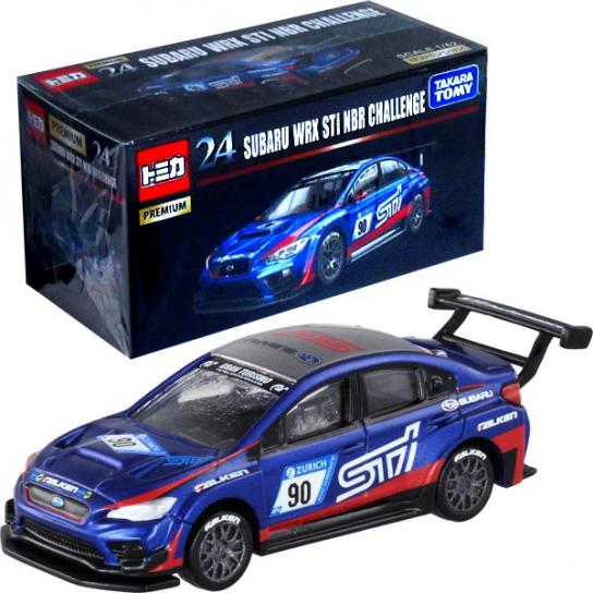 Tomica 1/62 Subaru WRX Sti NBR Challenge Premium #24 image