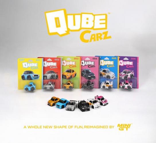 Mini GT QubeCarz Collectors Sealed Box - Carz 1-6 image