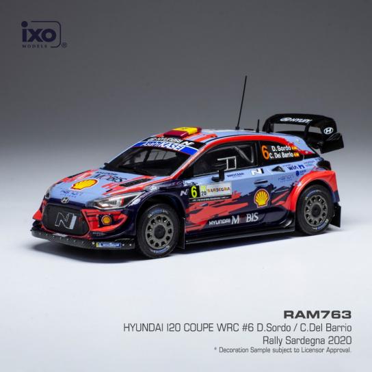 IXO Models 1/43 Hyundai i20 Coupe WRC 2020 image