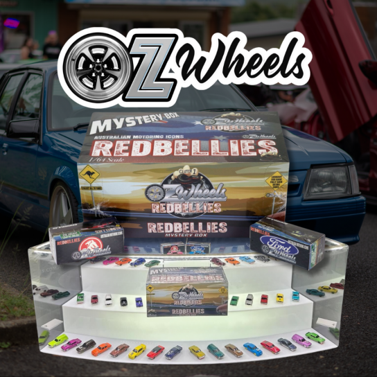 OZ Wheels 1/64 RedBellies Mystery Box - Holden Only image