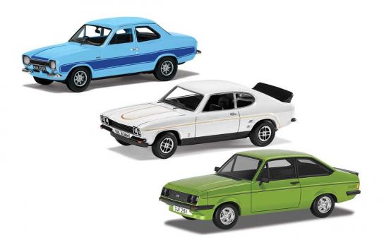 Corgi 1/43 1970 Ford RS Set Includes New Tool Escort image