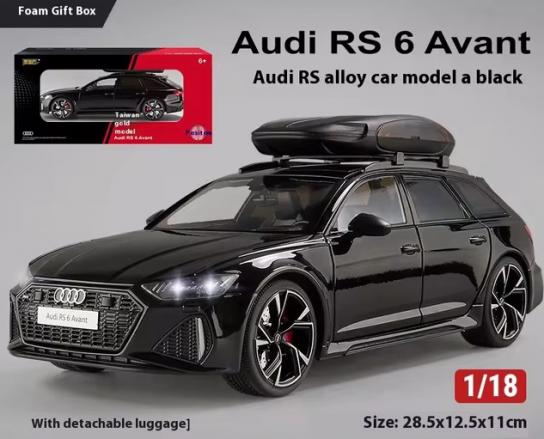 DModels 1/18 Audi RS6 Avant Wagon with Roof Box image