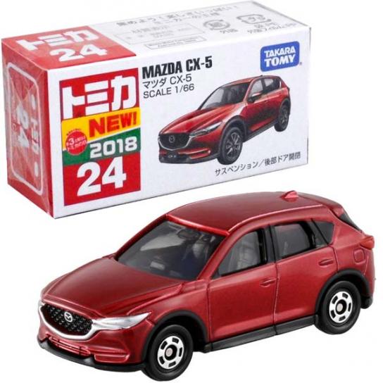 Tomica 1/66 Mazda CX-5 Red #24 image