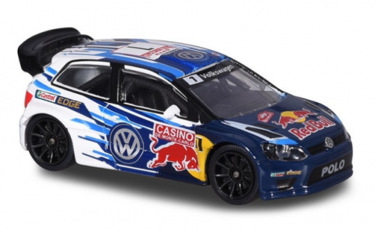 Majorette 1/64 WRC VW Polo Racing Series image