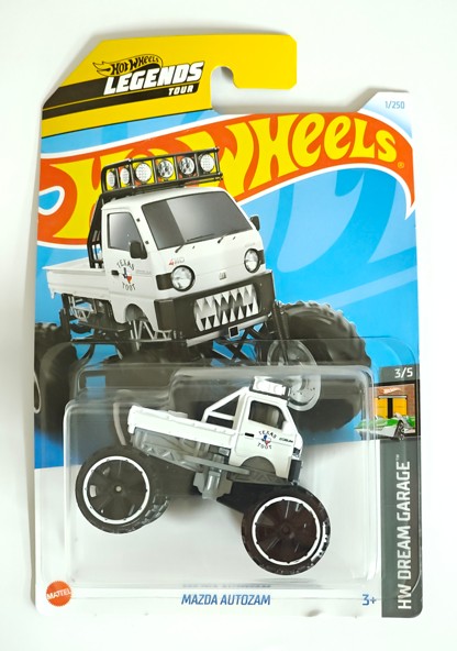 Hot Wheels Mazda Autozam White image