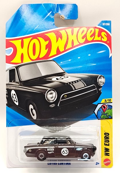 Hot Wheels Lotus Cortina #63 Black image