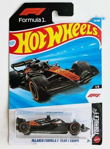 Hot Wheels McLaren 2025 F1 Car image