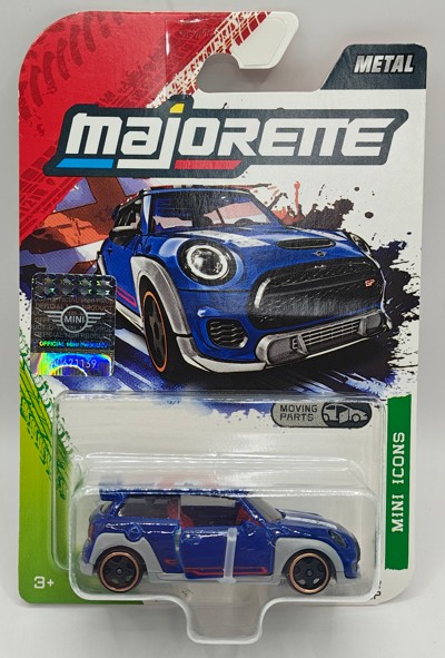 Majorette 1/64 Mini John Cooper Works GP Blue image