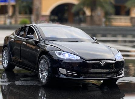 DModels 1/32 Tesla Model S Black image