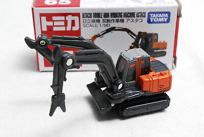 Tomica 1/90 Hitachi Double Arm Working Machine Astaco #65 image