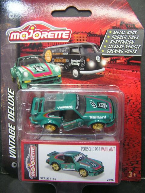 Majorette 1/57 Porsche 934 Valiant Vintage Deluxe image